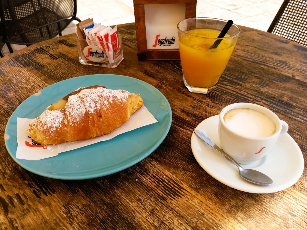Colazione italiana proposta durante il soggiorno